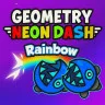 Geometry Neon Dash Rainbow Geometry Neon Dash Rainbow